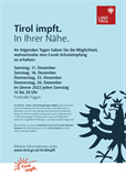 Plakat Tirol impft im Zillertal